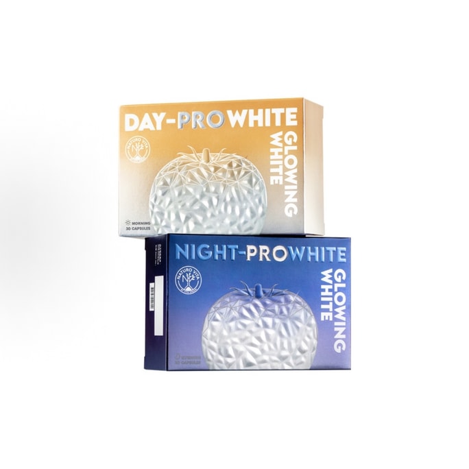 Day & Night Whitening Pills (30 Caps × 2) 