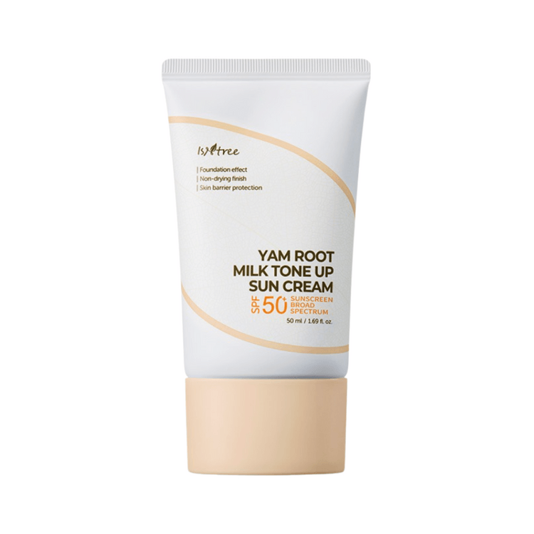 Isntree Yam Root Milk Tone Up Sun Cream SPF 50 [50ml] - Yami.com