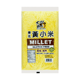 GRAND EARTH BARN Millet 2lbs Gluten Free