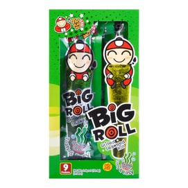 Big Roll Grilled Seaweed Roll Original Flavor, 9 Pieces 1.14 oz