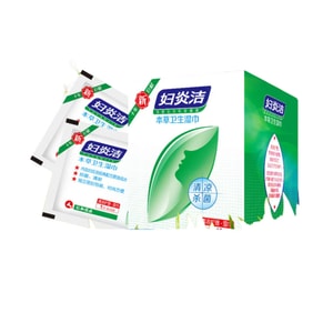 【中國直郵】 婦炎潔 潔陰濕紙巾18片*1