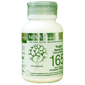 NOVA PROBIOTICS Vegan XTREME CARE 165 Billion Probiotics per Capsule-30 Vcaps