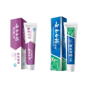 Toothpaste travel pack, fresh breath, adult teeth whitening and gum care 30g, refreshing mint 30g, Yiyou mint