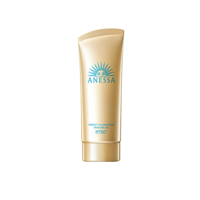 ANESSA Sunscreen New Version Small Gold Tube Golden Brightness Sunscreen Gel NA SPF50+/PA++++ 90g