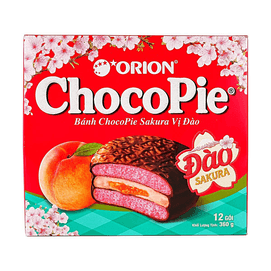 Soft Cake Chocolate Pie Sakura Peach Flavor 12.69 oz【Spring Limited Flavor】
