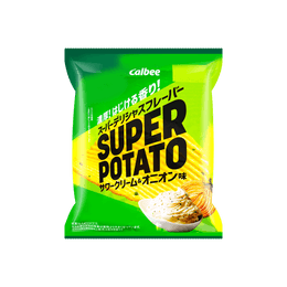 Super Potato Chips Sour Cream & Onion 1.98oz