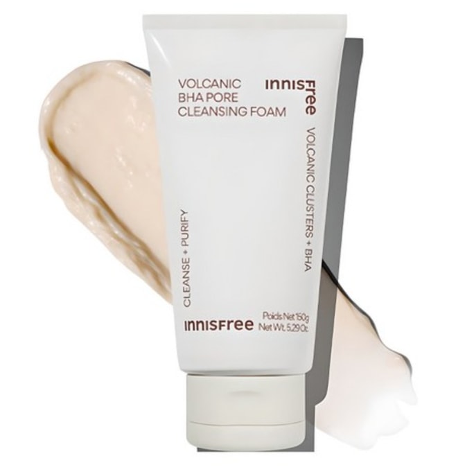 【韓國直郵】 韓國 INNISFREE 悅詩風吟 悅詩風吟 火山岩 BHA 毛孔潔面泡沫 150g (5.29 oz)