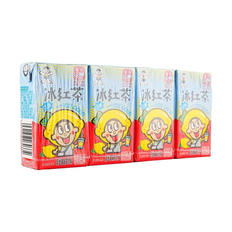 Iced Black Tea Beverage 4.23 fl oz * 4packs【Low Calories Low Sugar】 7