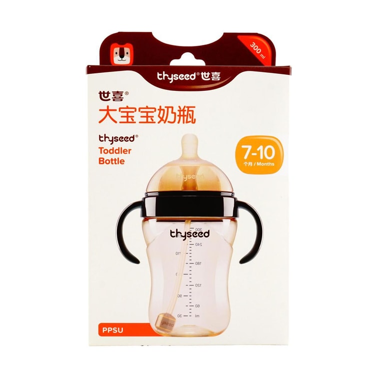 ビッグ哺乳瓶 7-10ヵ月用 10液量オンス ハンドル付き 3