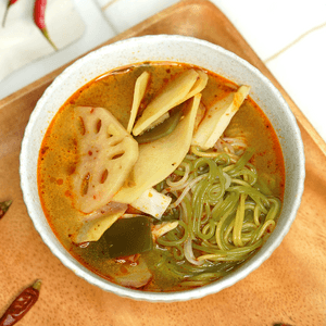 杨国福 纯素麻辣烫加面款 速食宵夜 麻辣汤底 335g*5【5包装】【麻辣过瘾】【新老包装随机发货】