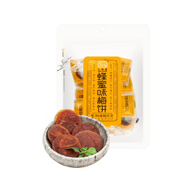 【国货优选】小梅屋  蜂蜜味梅饼 80g【酸甜话梅果干果脯】