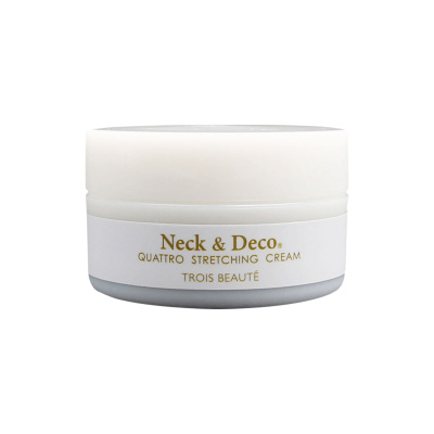 フェイスクリーム neck&deco quattro stretching cream TROIS BEAUTE Neck & Deco Neck Essence Repair Cream 80g - Yami.com