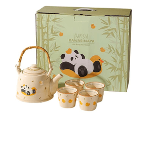 Chuandao House Panda Teapot Tea Pot Home Tea Cup Gift Box Cup Set Tea Birthday Gift * 1