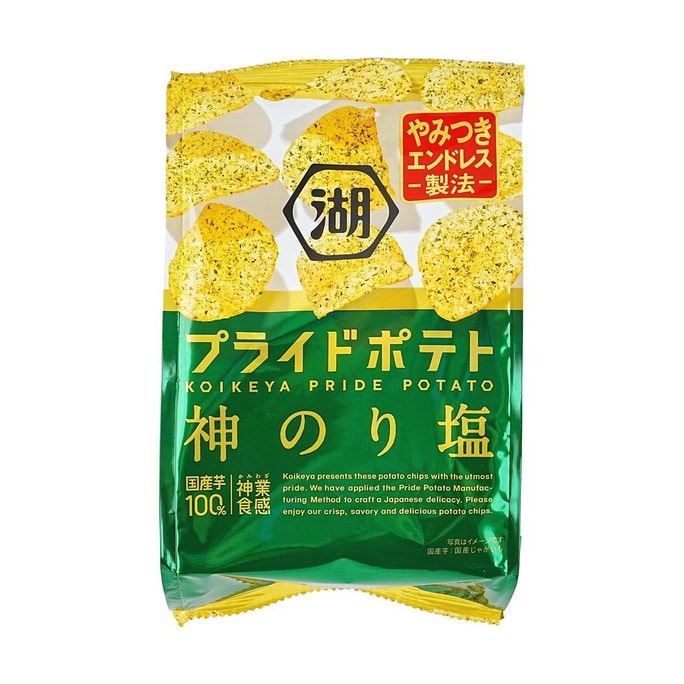 日本KOIKEYA湖池屋 海苔鹽味洋芋片 55g