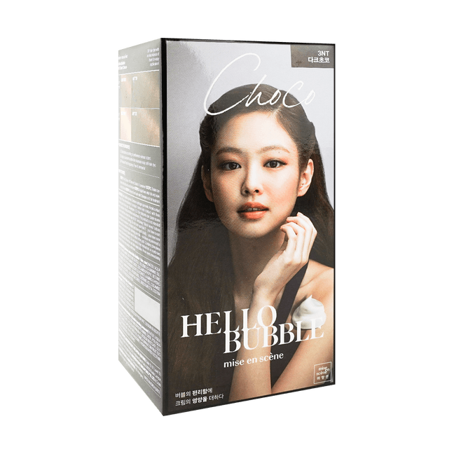 Hello Bubble Foam Hair Color Dark Chocolate Easy Hair Coloring
