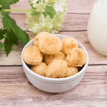 台灣IMEI義美 產小泡芙 草莓口味 65g