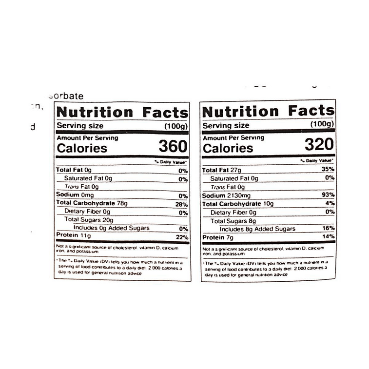 冷卡 荞麦麻酱面皮 119.2g【0脂非油炸面饼】【免煮冲泡即食】【健康慢碳水】 10