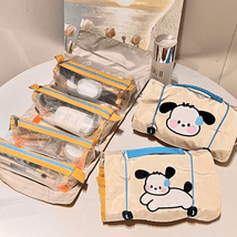 大容量折叠化妆包 旅行收纳包 可爱小包 奔跑小狗