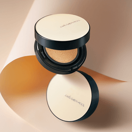 韩国JUNG SAEM MOOL郑瑄茉 持久轻薄裸肤气垫粉底霜 贪心气垫BB 水光版 SPF50+ PA+++ 14g #17 黄调象牙白 含替芯【韩国销量第一】