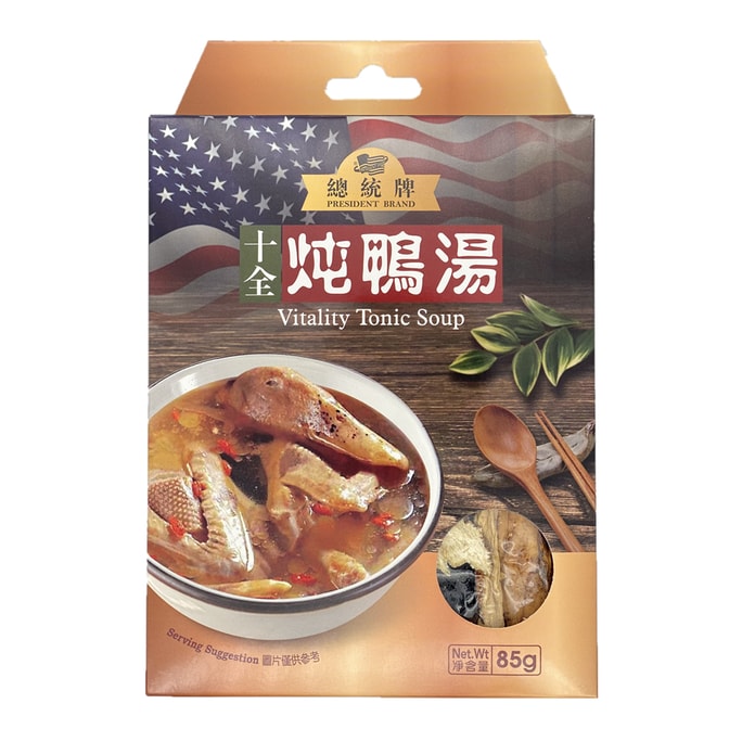 President soup Package No. 3 Shiquan Stewed duck soup 85g