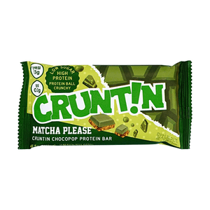 韩国CRUNTIN 抹茶巧克力蛋白棒 48.5g【低糖高蛋白能量棒】【超强饱腹感代餐】【Olive Young人气热销】