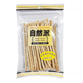 Natural black sesame stuffed shredded fish seafood snack, ready-to-eat fish slices, dried fish specialty, 70g*1 bag