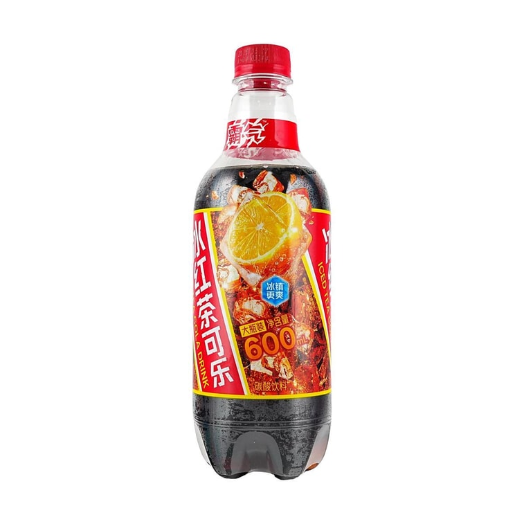 元气森林 霸气冰红茶可乐 600ml *6【6份超值装】【酸甜气泡爽到爆!】【0阿斯巴甜】 6