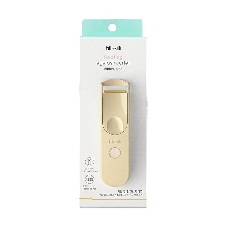 韓國Fillimilli 懶人便攜加熱電燙睫毛夾 電池型 30s速熱 夾燙一體 持久捲翹 防燙 手殘黨太陽花【趙露思薑妍同款】 6