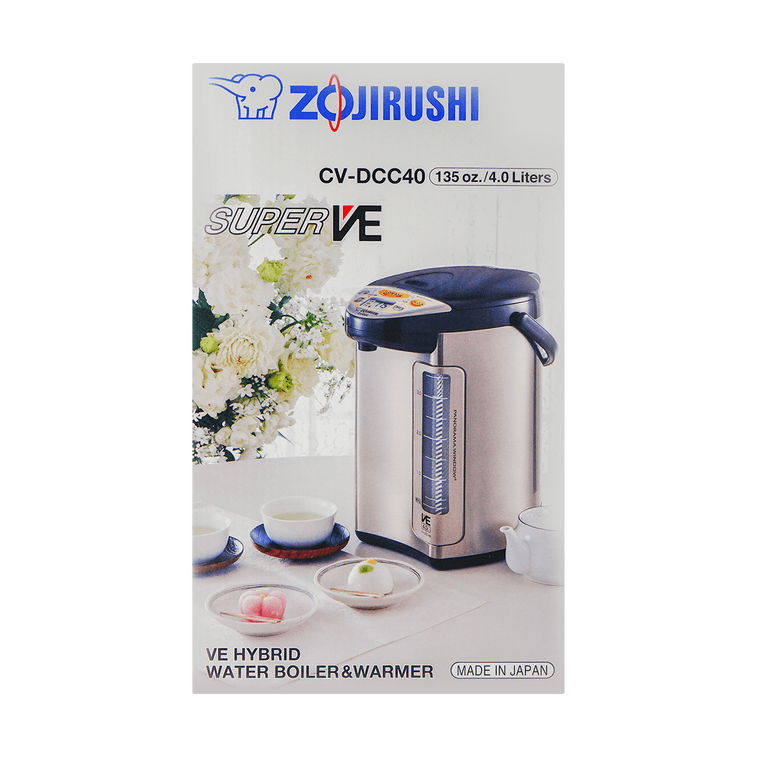 【Low Price Guarantee】VE Hybrid Water Boiler And Warmer, 135.26 fl oz, CV-DCC40, Stainless Dark Brown, 120 Volts 6