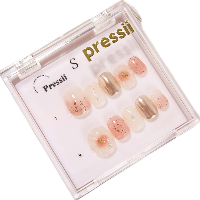 Pressii 手工穿戴甲 L 害羞黛西指甲貼 套裝 55g/盒