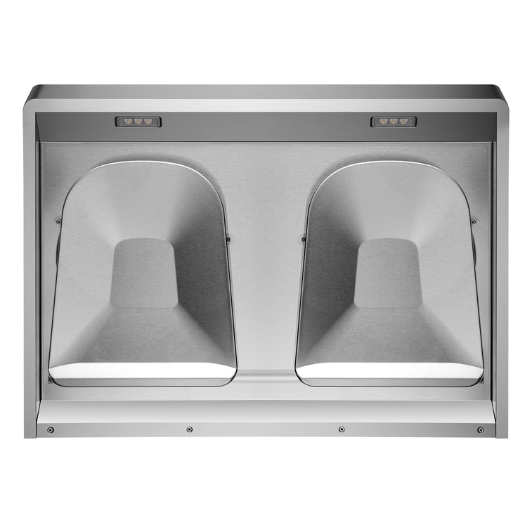 Pixie Air UQG3002 30 in. Convertible Under the Cabinet Range Hood in Off-White with Capture-Shield Technology 8