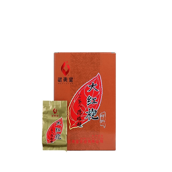 【中国直邮】武夷星茶业武夷山岩茶醇韵大红袍茶叶正宗乌龙茶口粮茶盒装136g*1盒