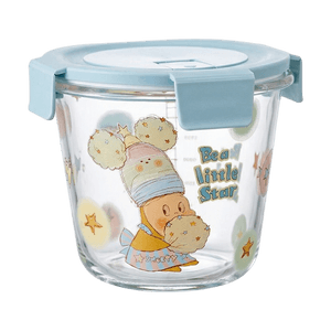 Twinkle Twinkle Microwave Safe Borosilicate Glass Bowl, Marshmallow Pattern