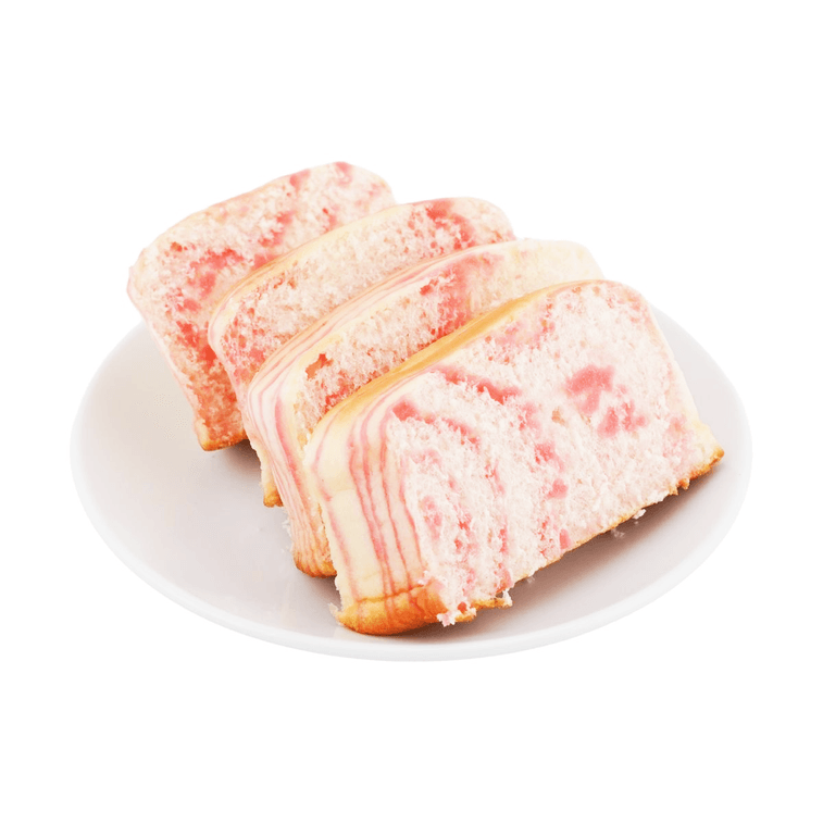 Natural Yeast Baked Wheat Bread ,Japanese Dessert,Strawberry Flavor,2.82 oz*6【6 Pack】 7