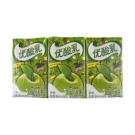 伊利 优酸乳 牛奶饮料 苹果原味 250ml*6盒