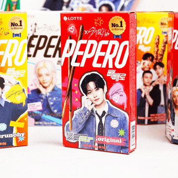 韩国LOTTE乐天 PEPERO 巧克力涂层脆棒饼干 经典口味 47g【Stray Kids代言同款】【新旧包装随机发】