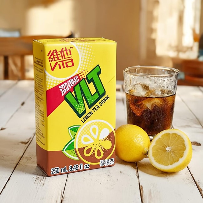 Lemon Tea Drink 8.45 fl oz*6 Packs,Packaging May Vary