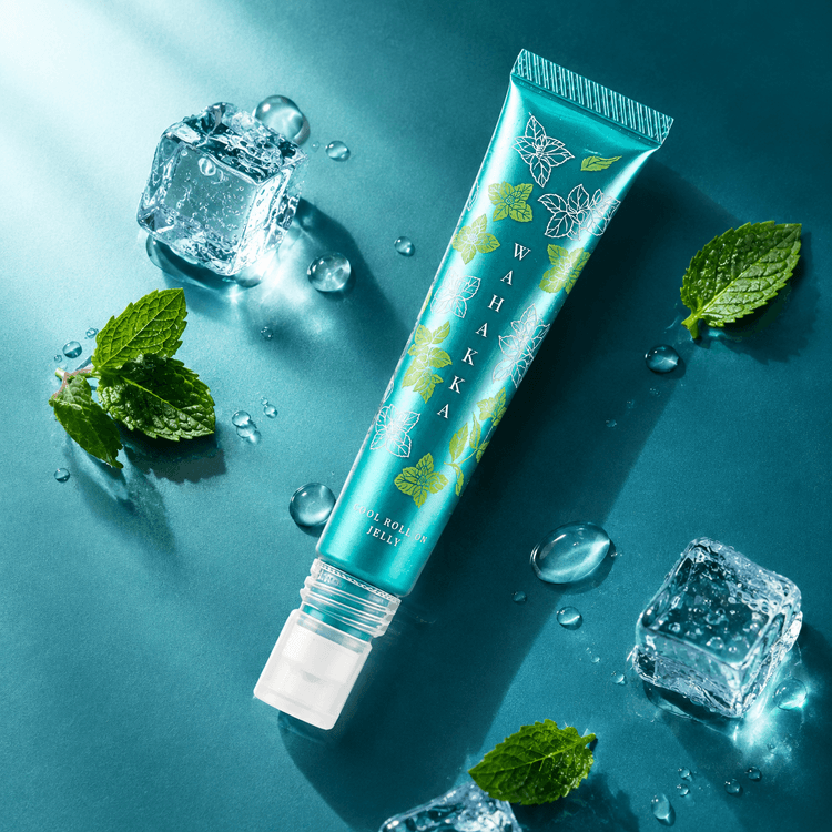 Cosmetex Roland Japanese Mint Cooling Roll-On Gel, Refreshing Body