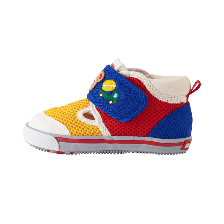 MIKIHOUSE 日本制透气拼色学步布鞋 16cm 460g 3