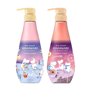 日本KRACIE Dear Beauté姆明限量版向日葵洗护套装 500ml+500g【提亮修护】【改善毛躁】【治愈香氛】