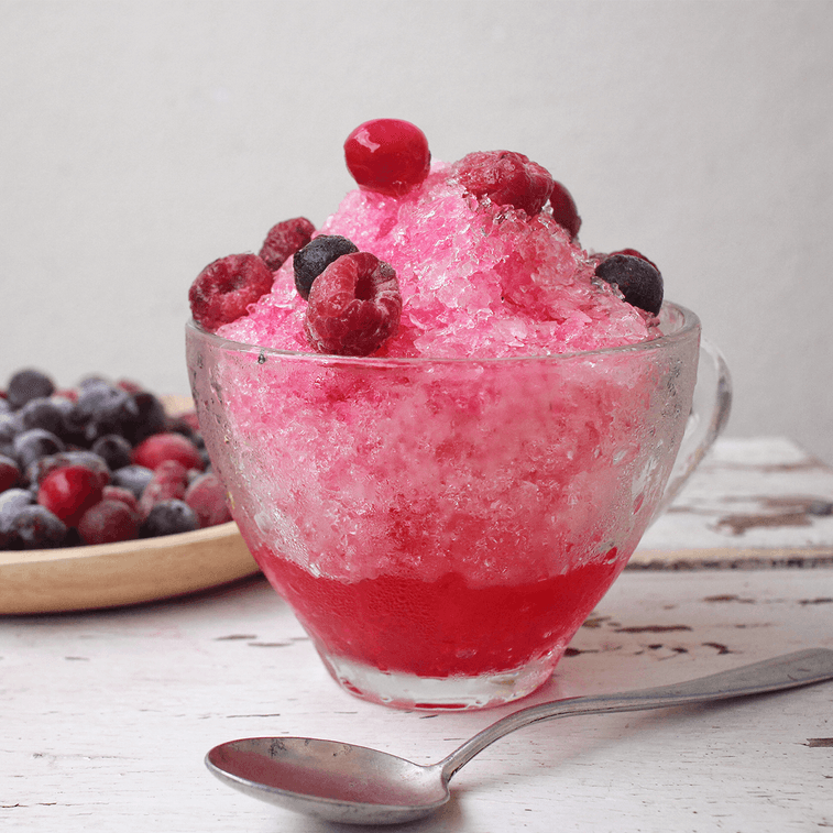 日本PEARL LIFE OUCHI DE 小型家用手动雪花冰沙刨冰机 绵绵冰机 便携手摇挫冰机 碎冰机 亲子DIY冷饮 儿童厨房玩具 带碗 单件入 蓝色 9