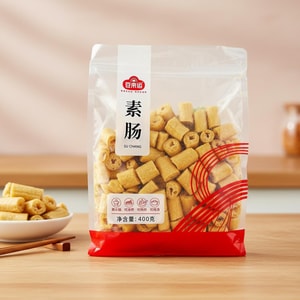豆來運 素腸 素雞豆製品 豆腸 400g【網紅食品超吸汁】【可涮火鍋涼拌熱炒煮湯】
