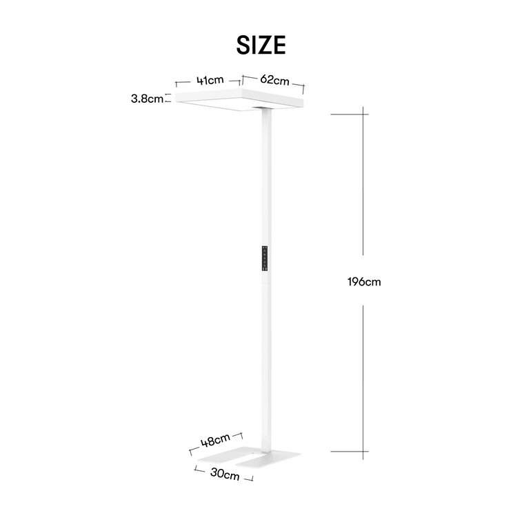EYELUMIA S2大路灯 10800流明 普瑞原装灯珠 环绕侧发光 全光谱护眼落地灯【类自然光 科学护眼】 8