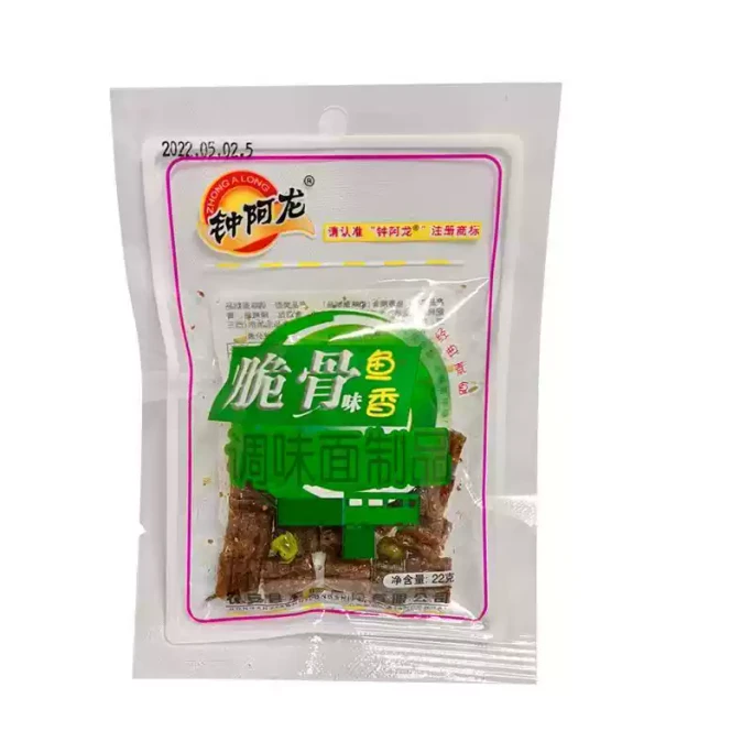 Crispy Cartilage Green Bean Fish-Flavored Noodles Spicy Strips 18g*5 packs