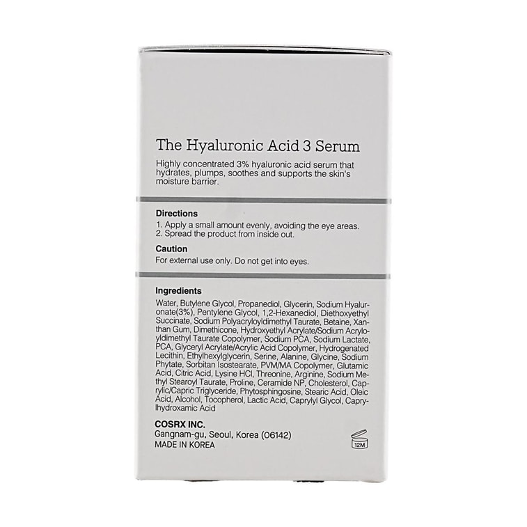 The Hyaluronic Acid 3 Serum, Amino Acids + Ceramide NP, 0.67 fl oz. 6