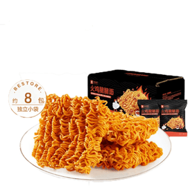 Crispy Instant Noodle Snack Spicy Chicken Flavor 8Packs