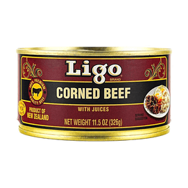 LIGO 新西兰臻选咸牛肉罐头 326g【顶级牛源】【浓缩原汁】【尊享级风味】【USDA认证】