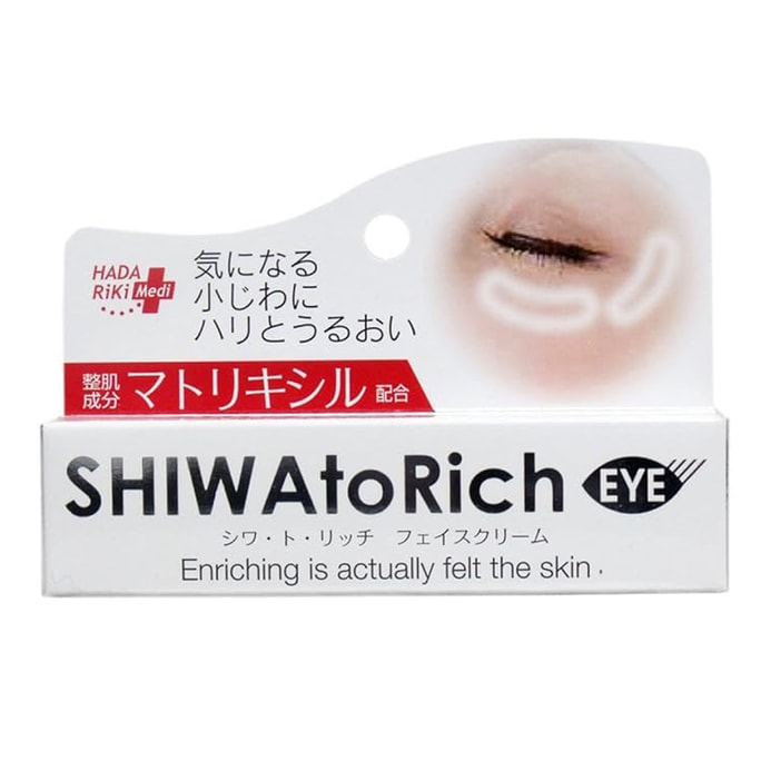 Shiwa To Rich Eye Wrinkle-Rich Eye Cream 20g