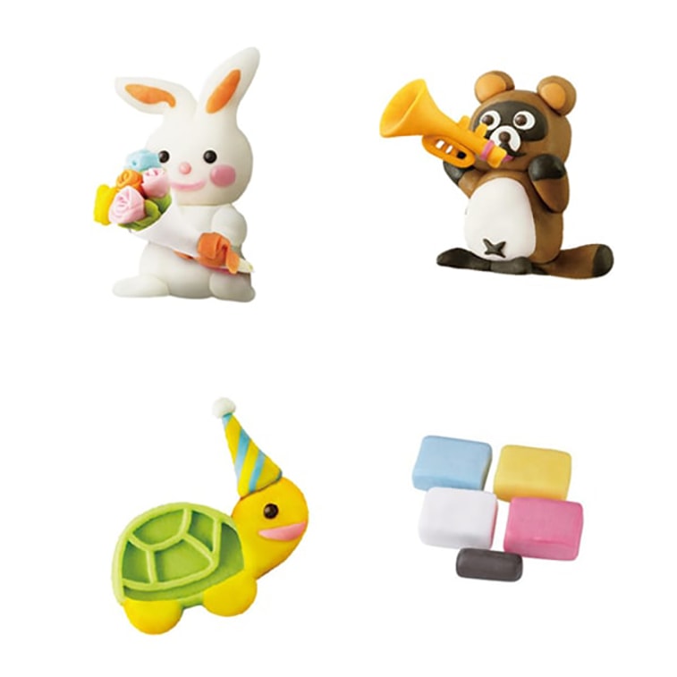 [일본 직배송] KRACIE 카이메이징 어린이 식품과 놀이 컬러풀 파라다이스 수제사탕 42g 4