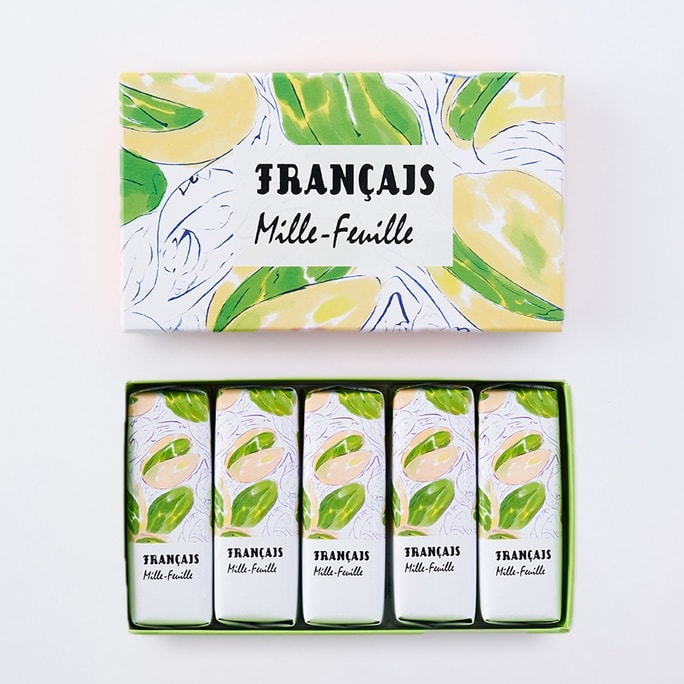Rich Pistachio Flavor Mille-Feuille 5 Pcs